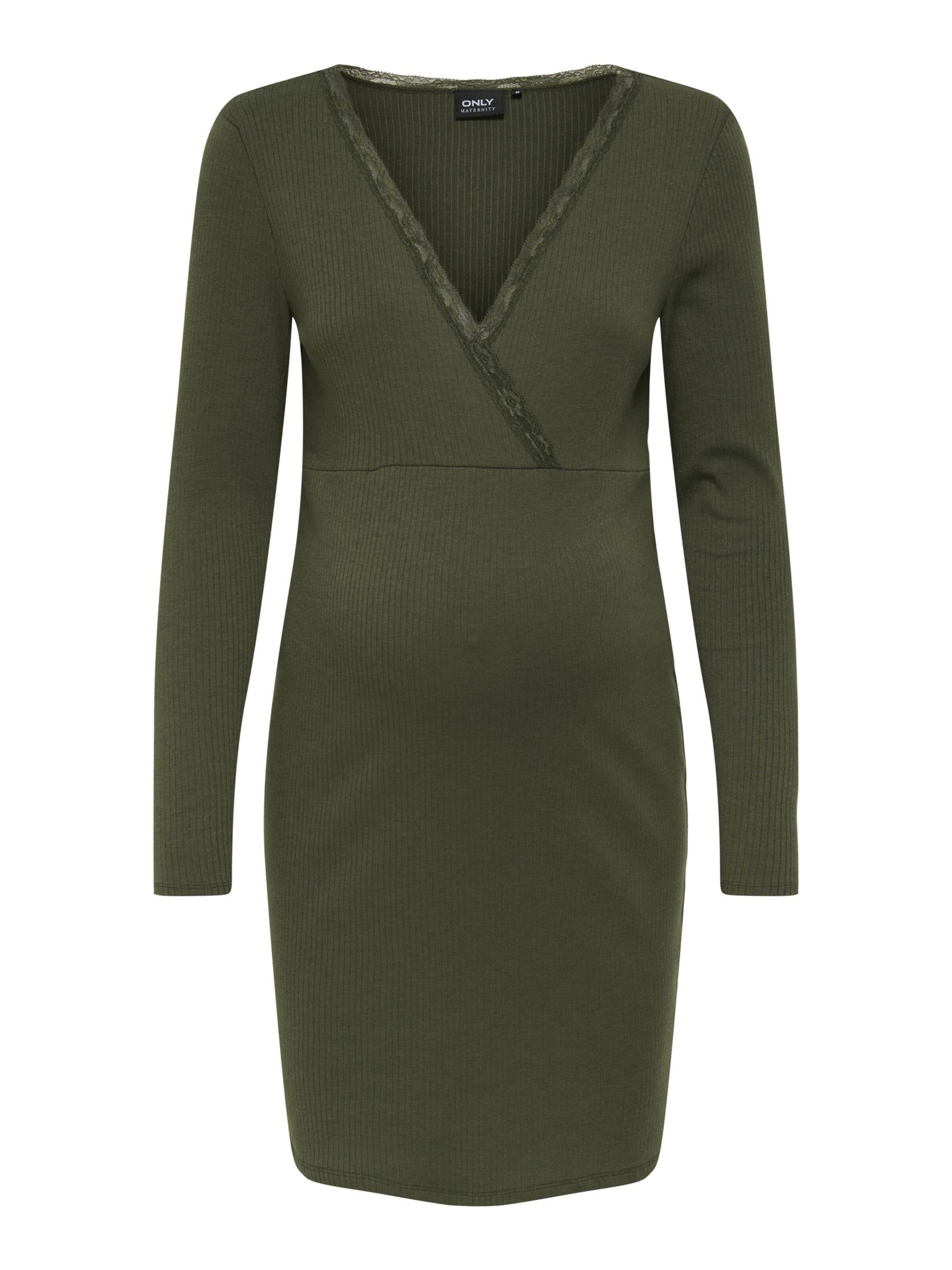 Abito di Only Maternity in verde: frontale