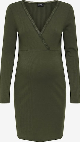 Only Maternity - Vestido en verde: frente