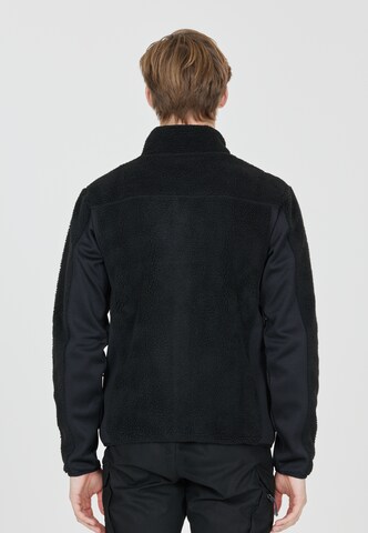 Whistler Athletic Fleece Jacket 'Bear' in Black