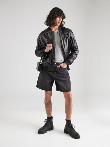 Loosefit Jeans di Abercrombie & Fitch in nero