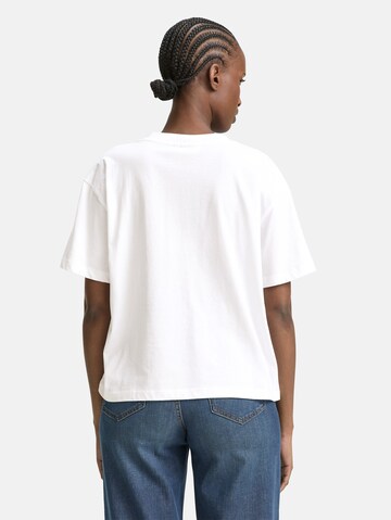 TOM TAILOR DENIM Shirt in White