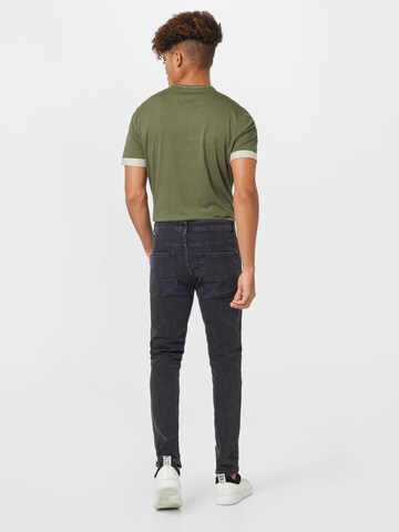 BURTON MENSWEAR LONDON Слим Джинсы в Черный
