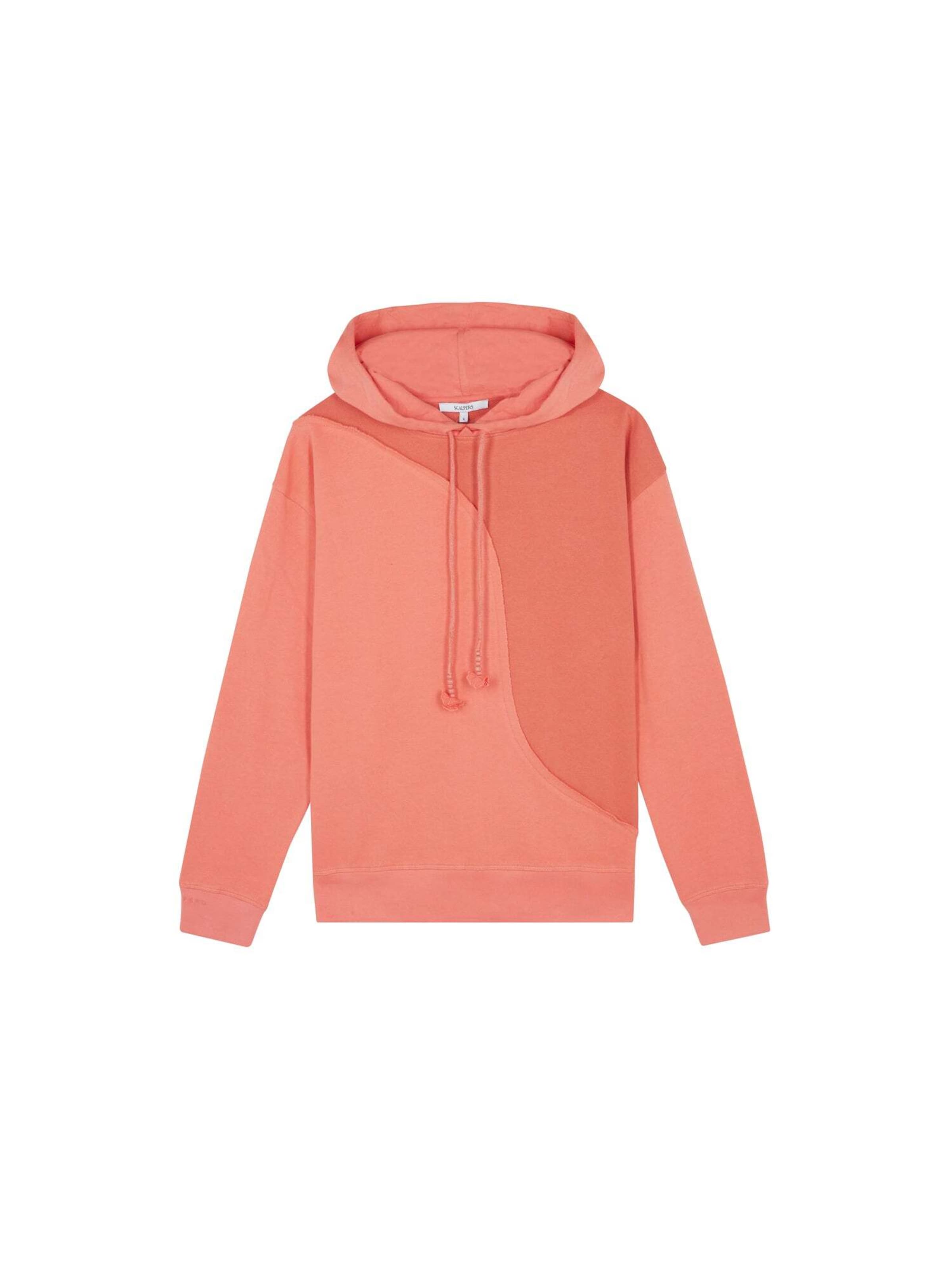 Scalpers Μπλούζα φούτερ σε πορτοκαλί: μπροστά
