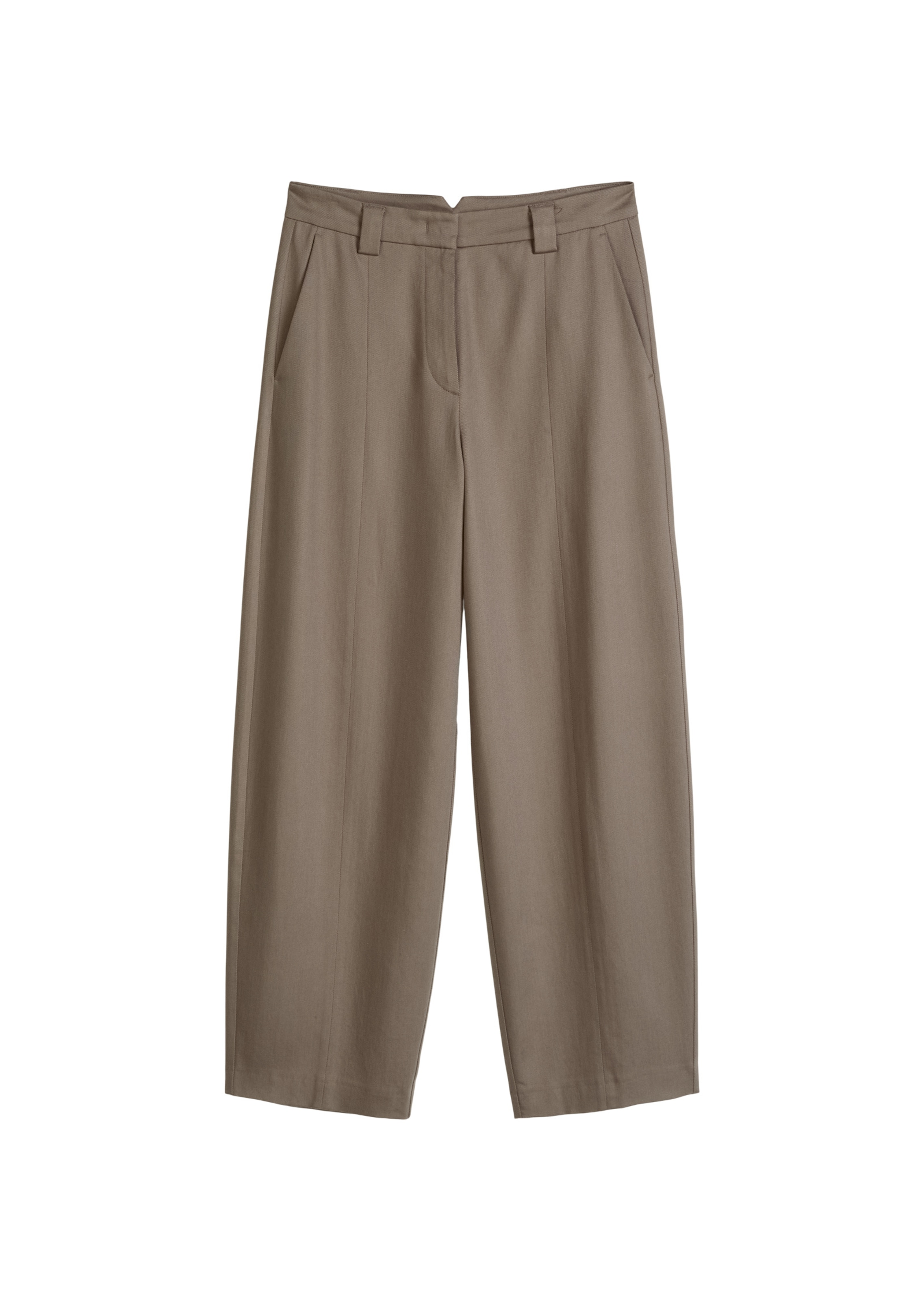 Barrel Pantalon Marc O'Polo en marron : devant