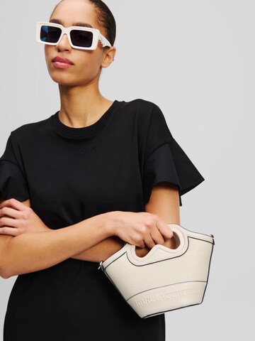 Sacs à main Karl Lagerfeld en gris : devant