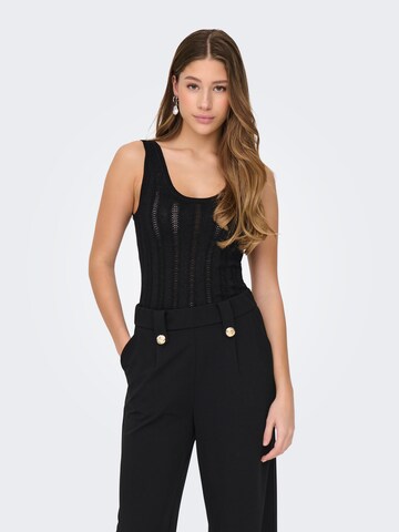 Top in maglia 'JDYBEAUTY' di JDY in nero: frontale