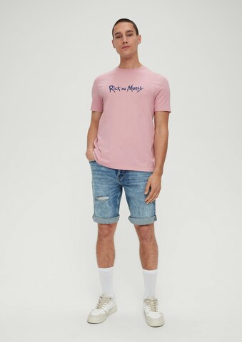 QS T-Shirt in Pink