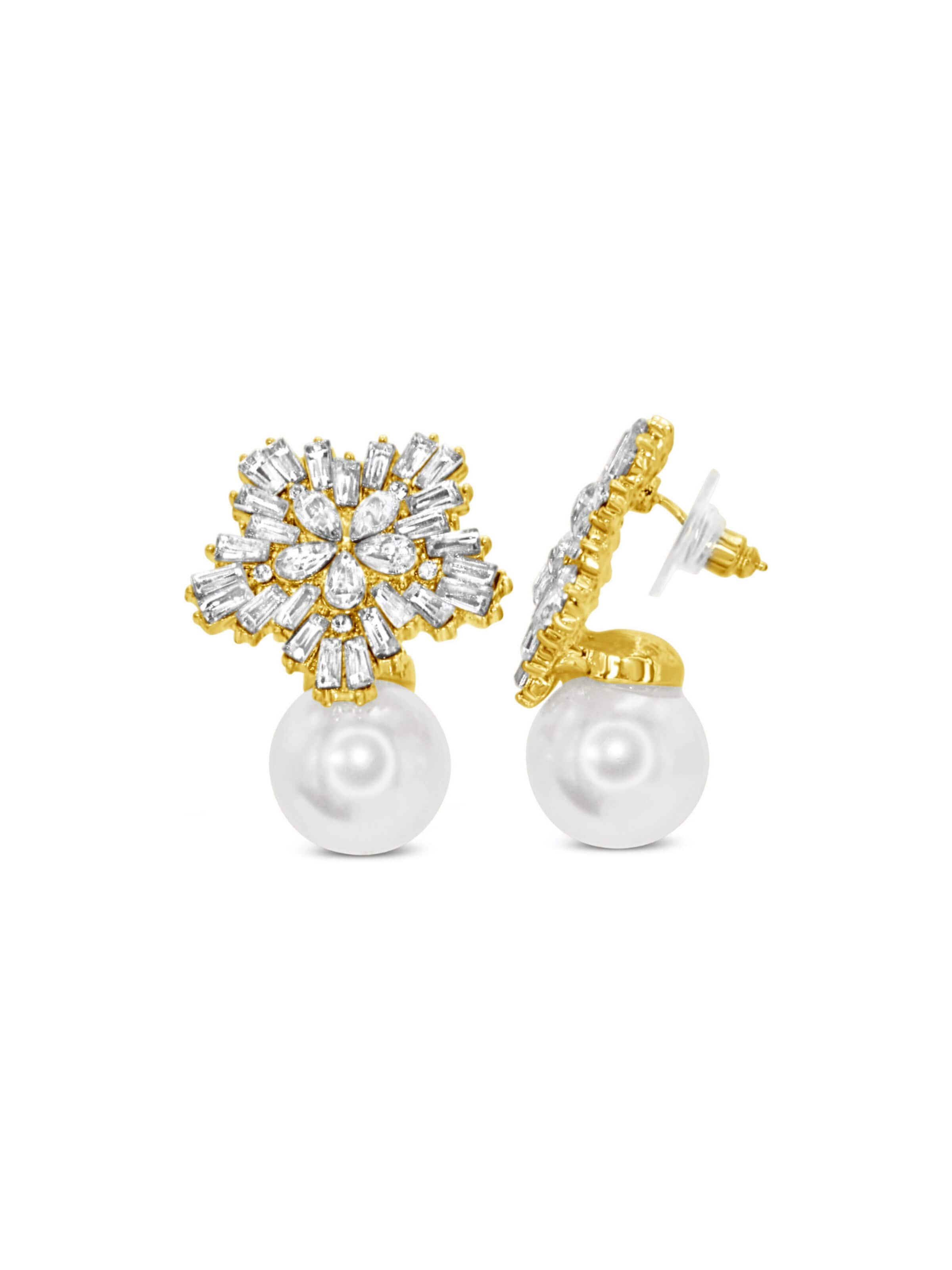 ARS-ARGENTI Earrings 'DIAMOND DRAMA' in Gold