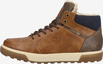 Rieker Lace-Up Boots in Brown