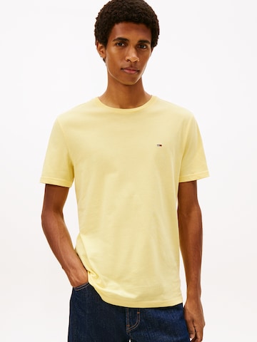 Tommy Jeans Μπλουζάκι σε κίτρινο: μπροστά