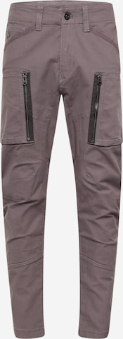 G-Star RAW - Tapered Calças cargo em cinzento: frente