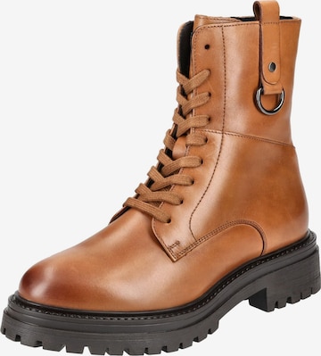 GEOX Veterlaarsjes in Bruin: voorkant