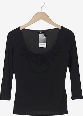 Weekend Max Mara Langarmshirt S in Schwarz: Vorderseite