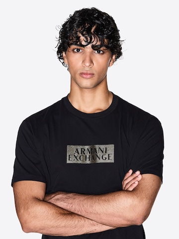 ARMANI EXCHANGE Shirt in Black