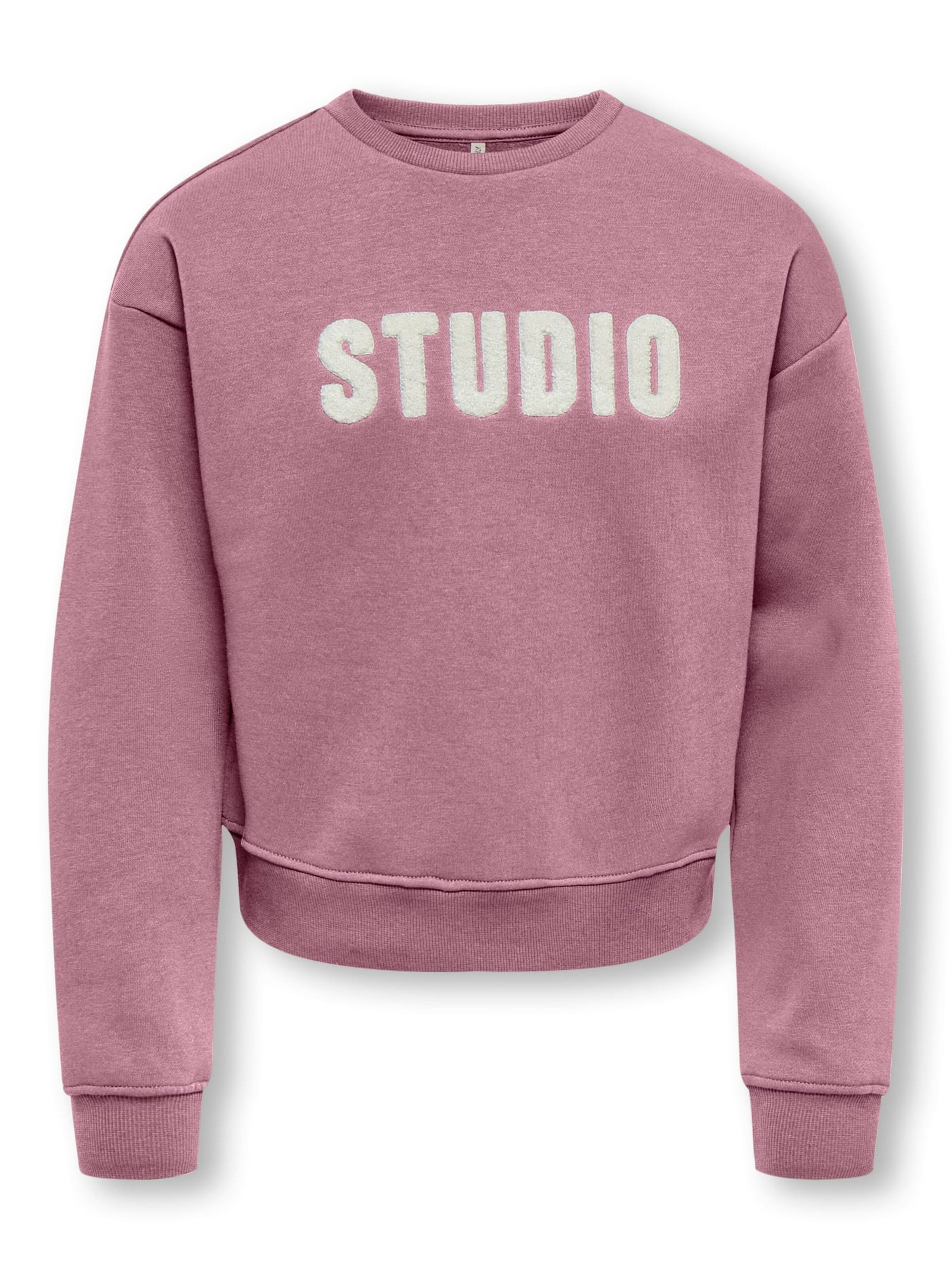 ONLY Sweatshirt 'Sweat' in Pink: front