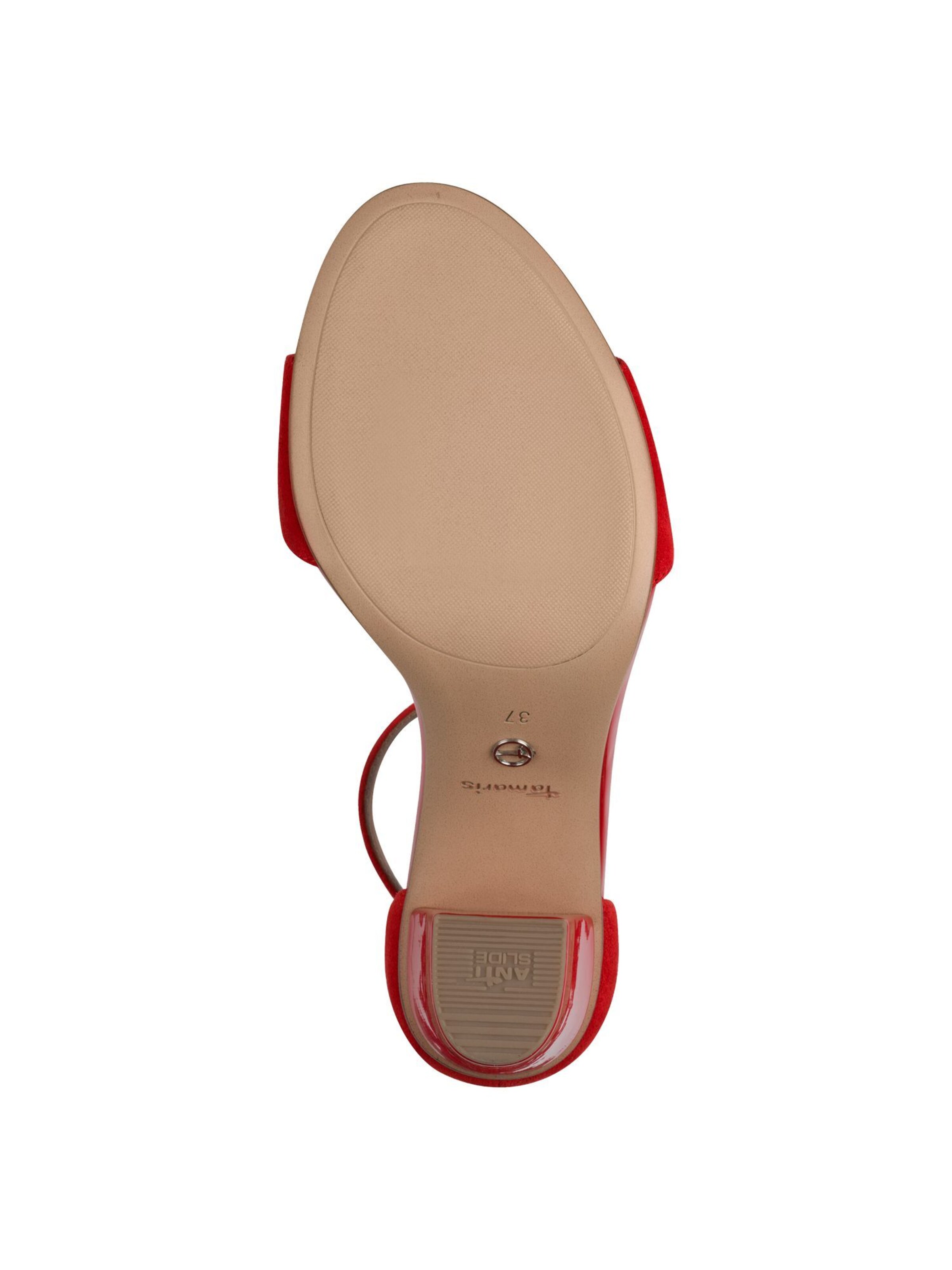 Sandales Tamaris en rouge