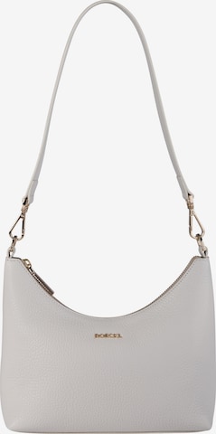 Borsa a spalla di Roeckl in beige: frontale