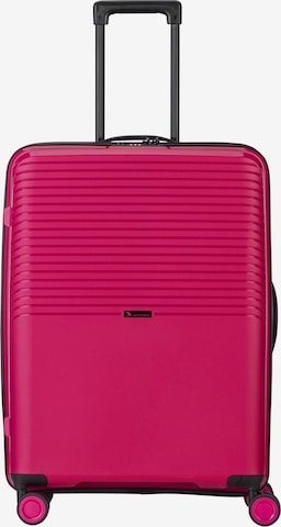 Pack Easy Trolley 'Jet' in Pink: predná strana