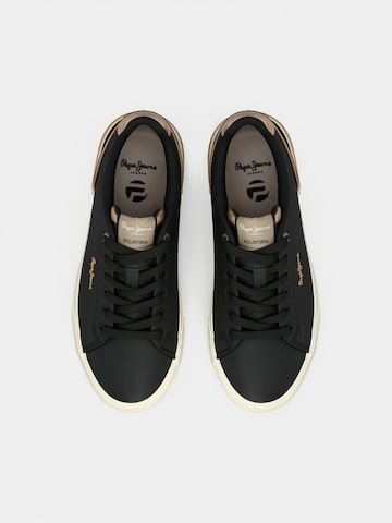 Pepe Jeans Tenisky 'KENTON CAMPUS' – černá