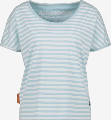 Alife and Kickin T-Shirt 'ClaudiAK' in Blau: predná strana