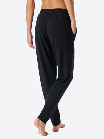 Pantalon de pyjama ' Mix & Relax ' SCHIESSER en noir