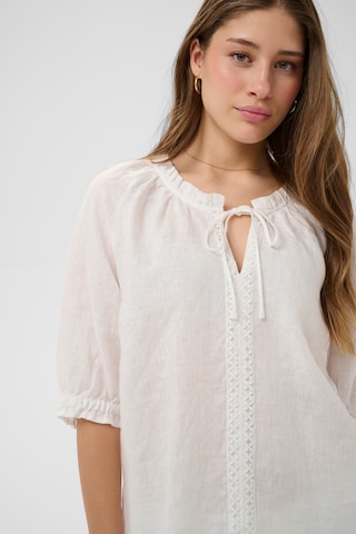 Chemisier 'Bellis' Cream en blanc