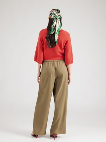 JDY Bő szár Nadrág 'JDYNINA' - zöld