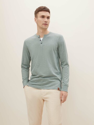 TOM TAILOR Shirt in Groen: voorkant