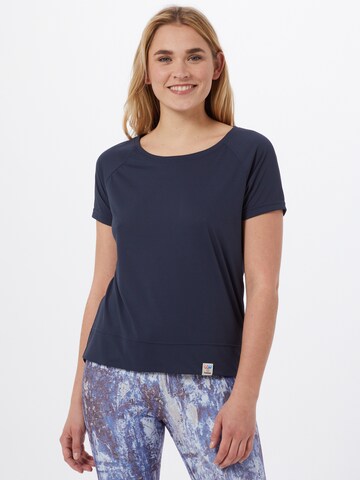 T-shirt fonctionnel 'Pammi' Hummel en bleu : devant