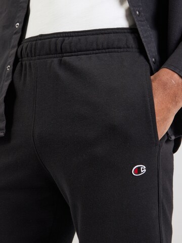 Champion Authentic Athletic Apparel Tapered Trousers in Black