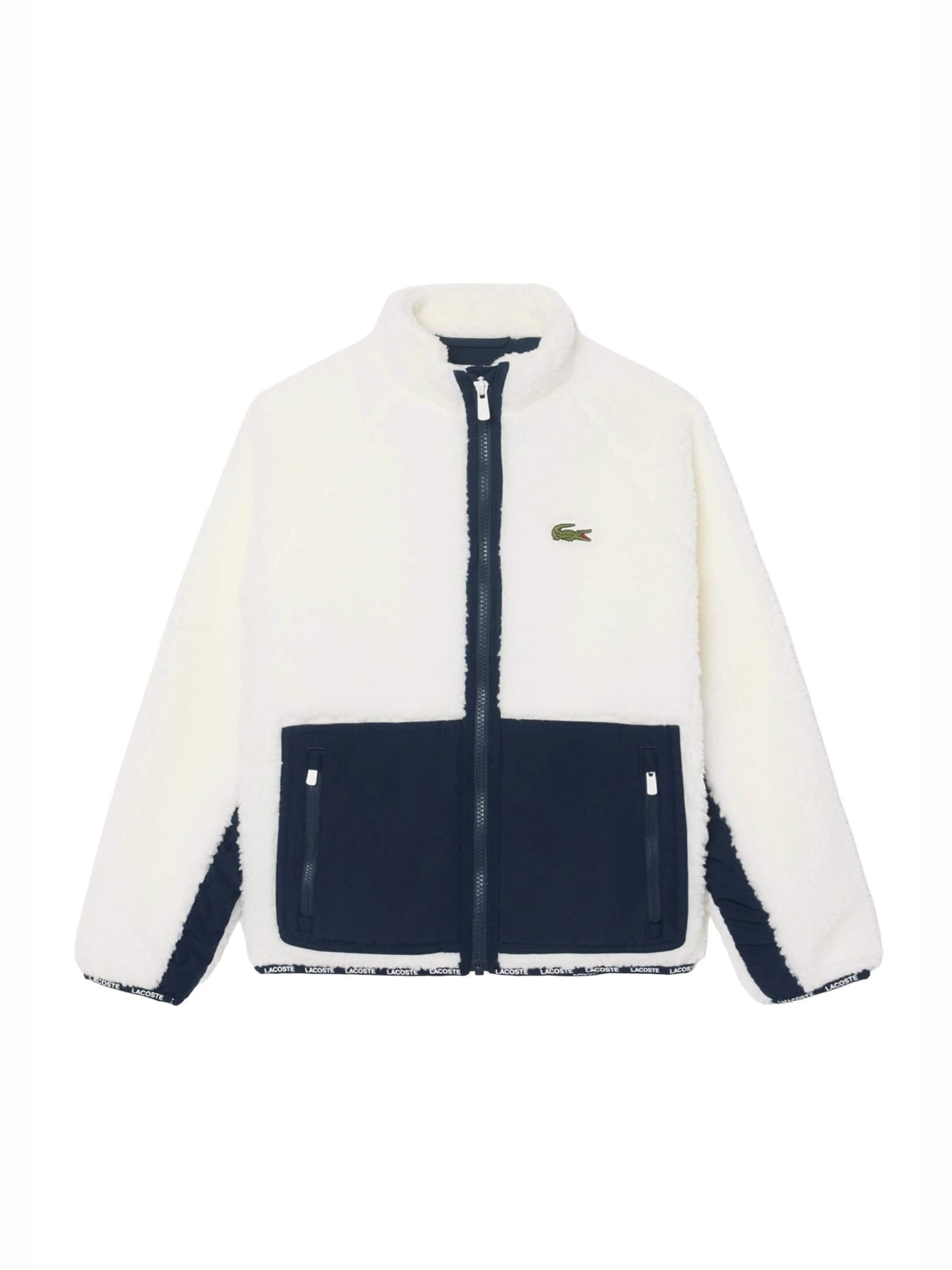LACOSTE Winter jacket in White: front