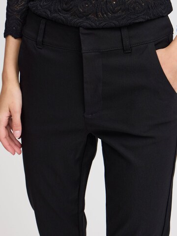 Coupe slim Pantalon chino 'Dixi' b.young en noir