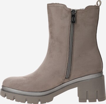 TOM TAILOR Ankle Boots in Grey
