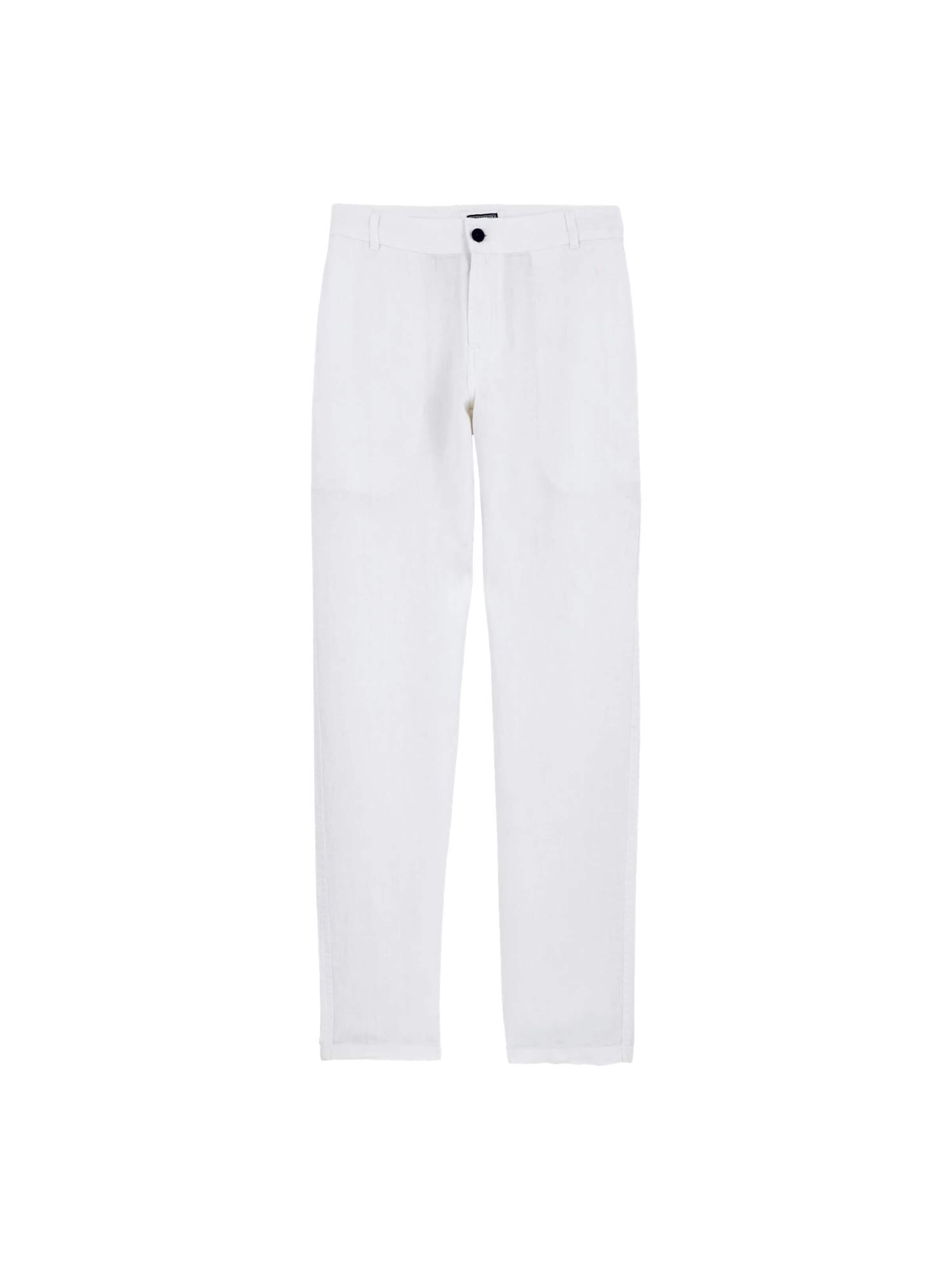 Vilebrequin - regular Pantalón en blanco: frente