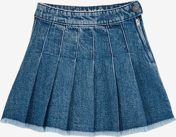 mėlyna WE Fashion Sijonas: priekis