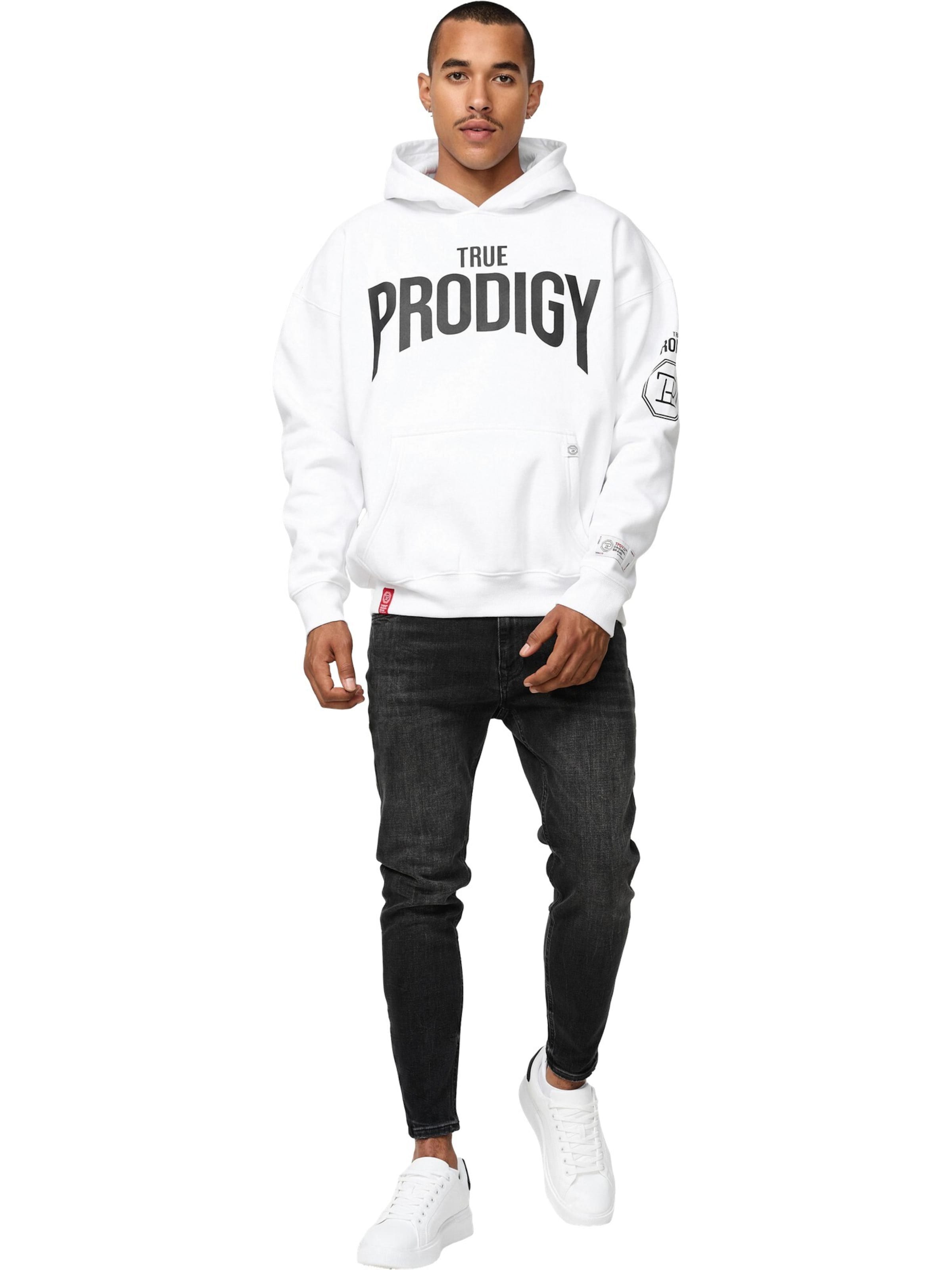 trueprodigy Sweatshirt 'Feith' i hvid