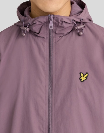 Lyle & Scott Winterjas in Lila