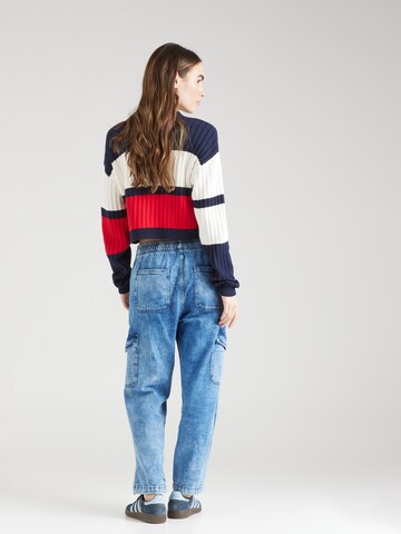 GAP Loosefit Cargojeans i blå