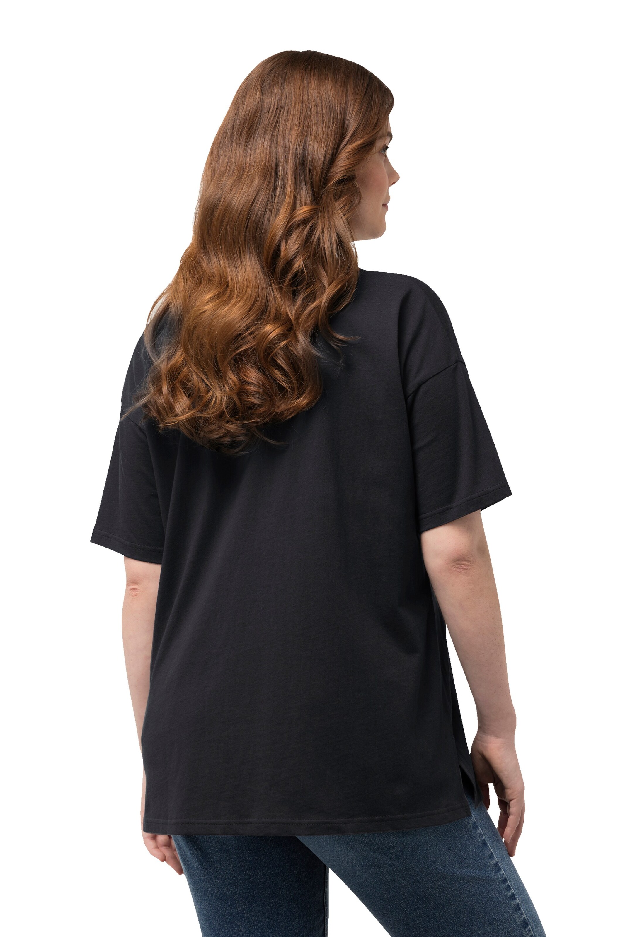 Ulla Popken Shirt in Zwart