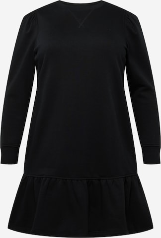 Lauren Ralph Lauren Plus Klänning 'ZOALTIN' i svart: framsida