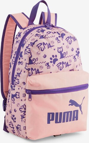 PUMA Sports Backpack 'Phase' in Pink: front