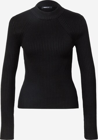 Gina Tricot Пуловер 'Hedvig' в черно: отпред