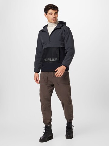 Hurley Trainingsjack in Grijs