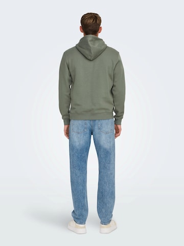 Sweat-shirt 'ONSCURATED' Only & Sons en gris
