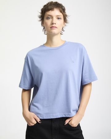 Volcom Shirt 'Stone Blanks Up' in Blauw: voorkant