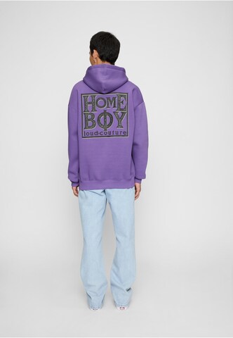 HOMEBOY Sweatshirt 'Old School ' in Purple