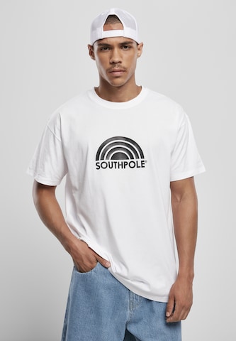 SOUTHPOLE Shirt in White: front