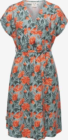 Ragwear Letné šaty 'Selyma' - zelená / jedľová / oranžová, Produkt