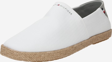 TOMMY HILFIGER Espadrilky – bílá: přední strana