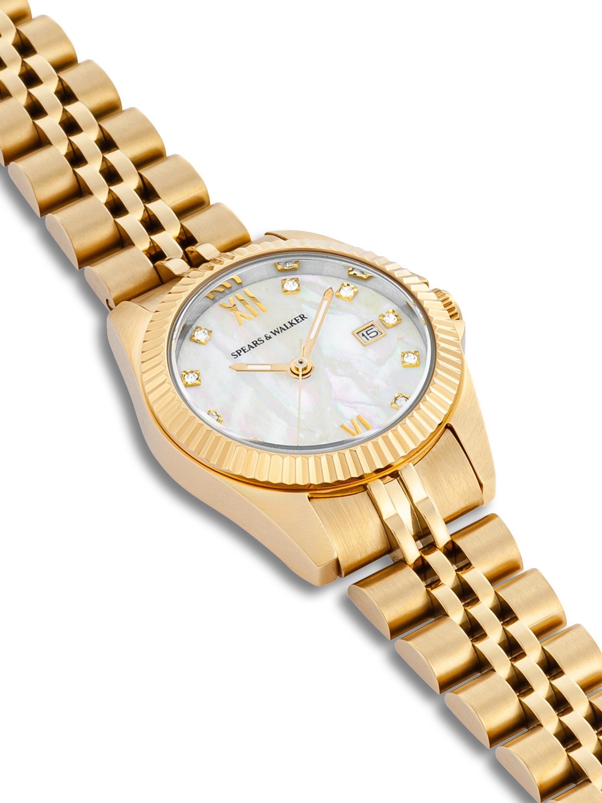 Spears & Walker Analoguhr in Gold